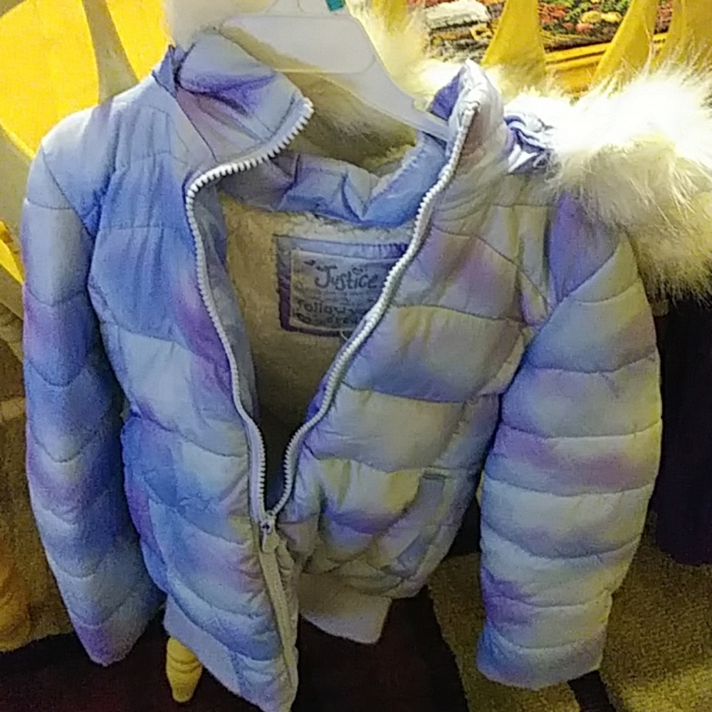 a justice winter coat